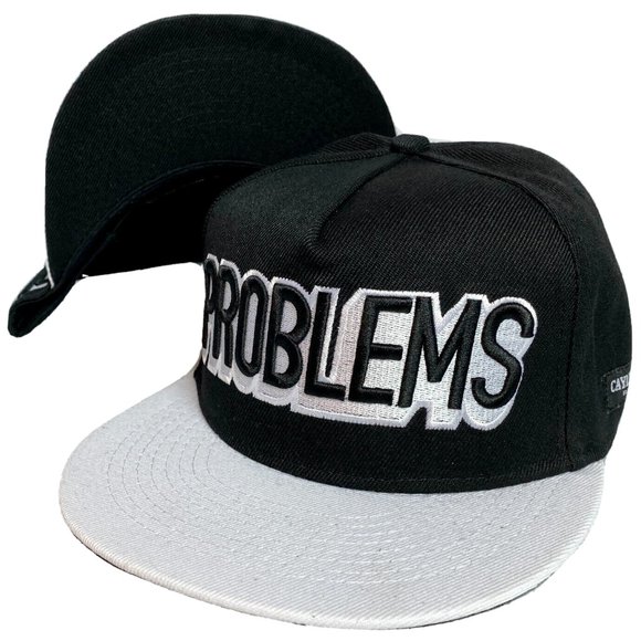 Cayler and Sons 'MO MONEY MO PROBLEMS' SnapBack Hat One Size Fits All White $ - Picture 1 of 4